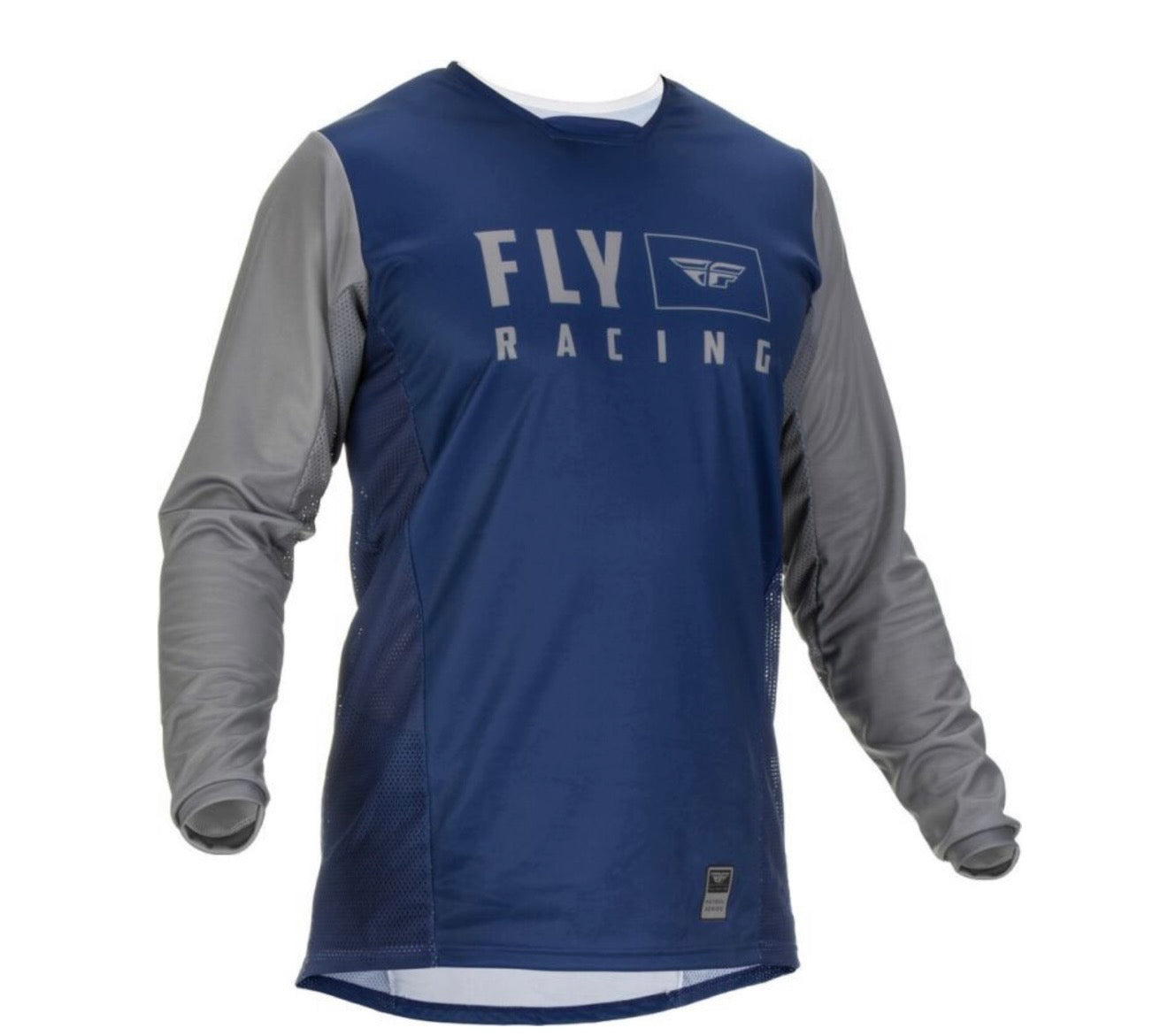 Fly Racing Patrol Jersey Navy – Small | Motocross & Off-Road Performance Jersey
