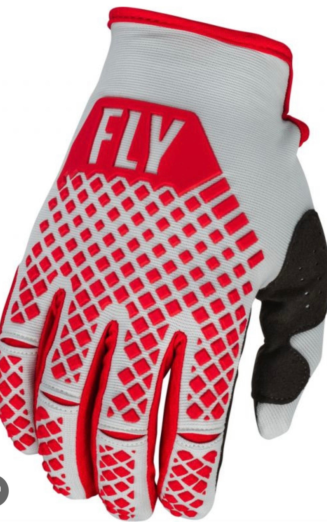 Kinetic gloves red/grey