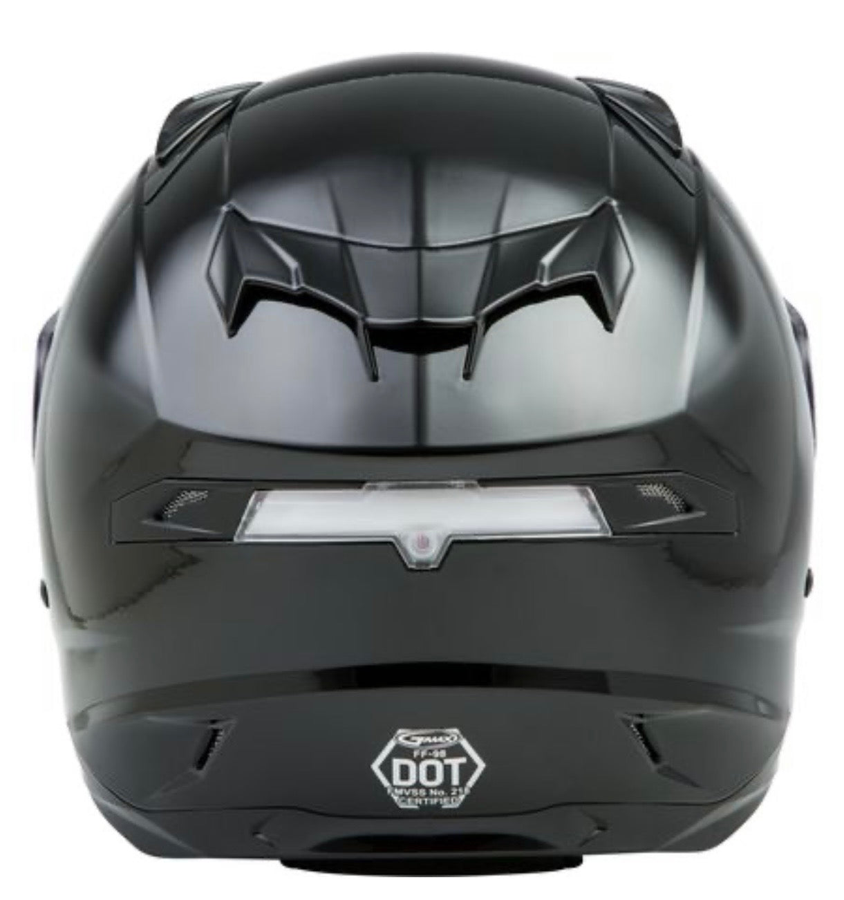 FF-98 FULL FACE MOTO FLAT BLACK