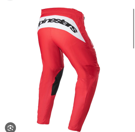 Fluid Narin Pants Mars Red/White – Size 30