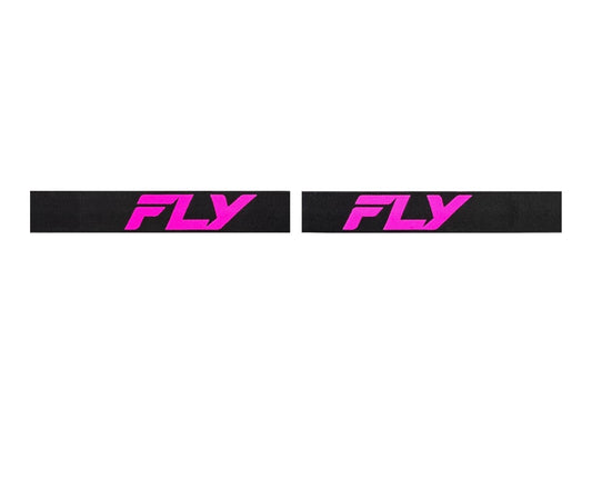 FLY Racing Youth Focus MC Goggles - Black/Pink with Clear Lens