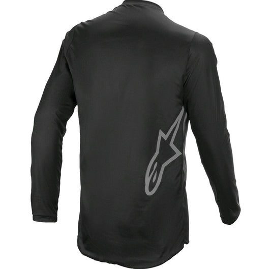 Alpinestars Fluid Speed Jersey Black/Gray – Size XL