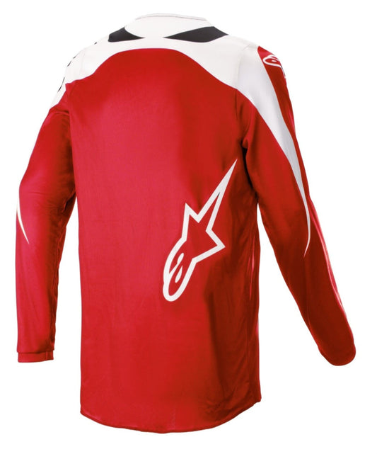 Alpinestars Fluid Chaser Jersey Red/White/Black – Size XL
