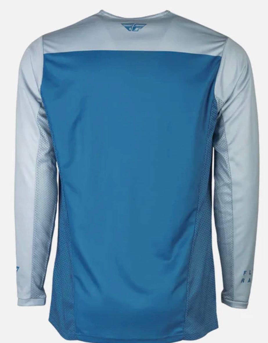 Fly Racing Radium Jersey Slate Blue/Grey – XL | Premium Motocross & Off-Road Jersey