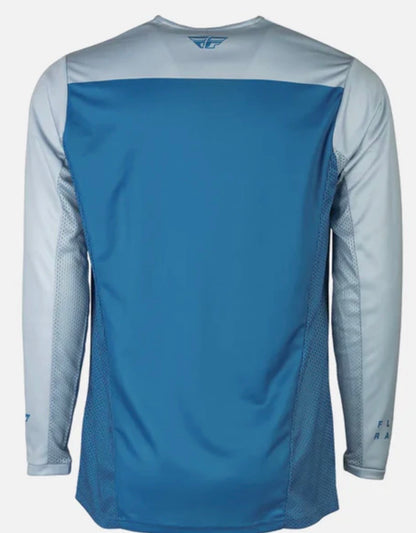 Fly Racing Radium Jersey Slate Blue/Grey – XL | Premium Motocross & Off-Road Jersey