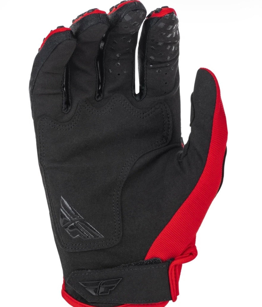 Kinetic gloves red/black