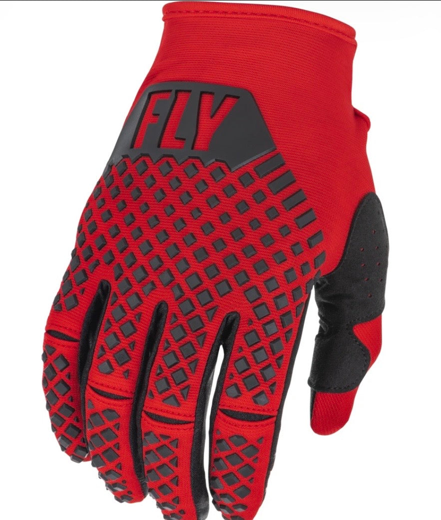 Kinetic gloves red/black