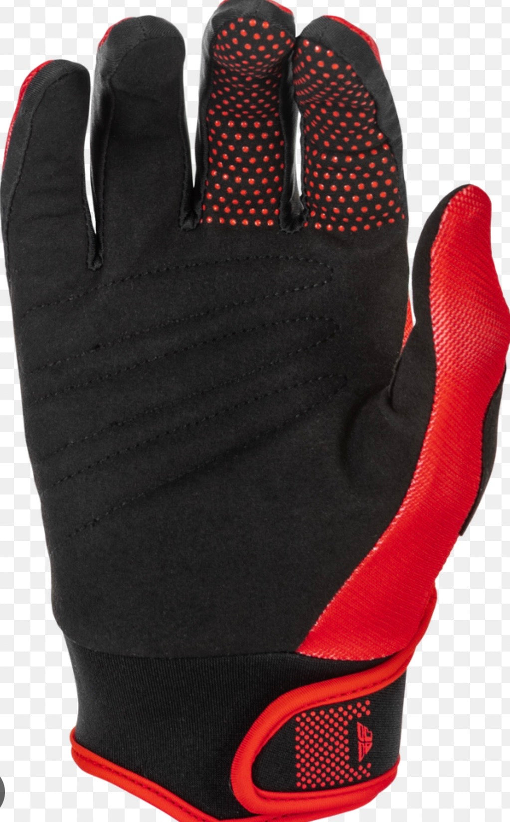 F-16 gloves red/black