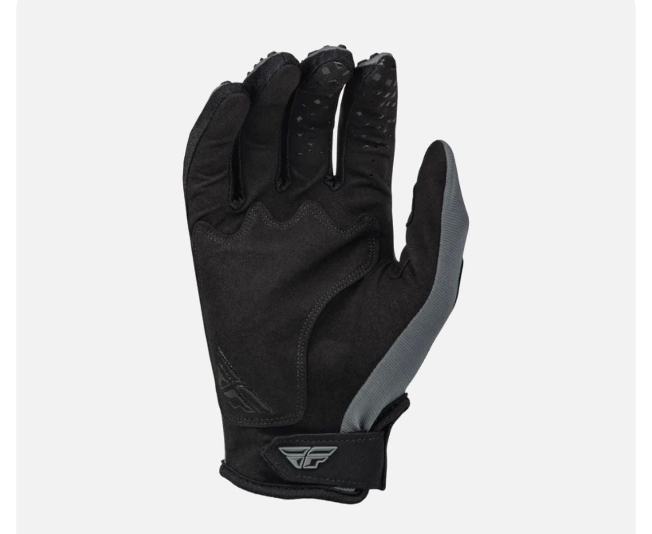 Fly Racing Kinetic Gloves Grey/Black – Size XL