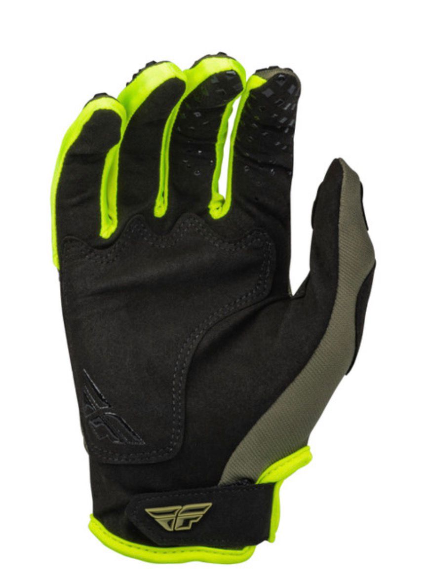 Gloves Olive Hi-Vis - Size Large