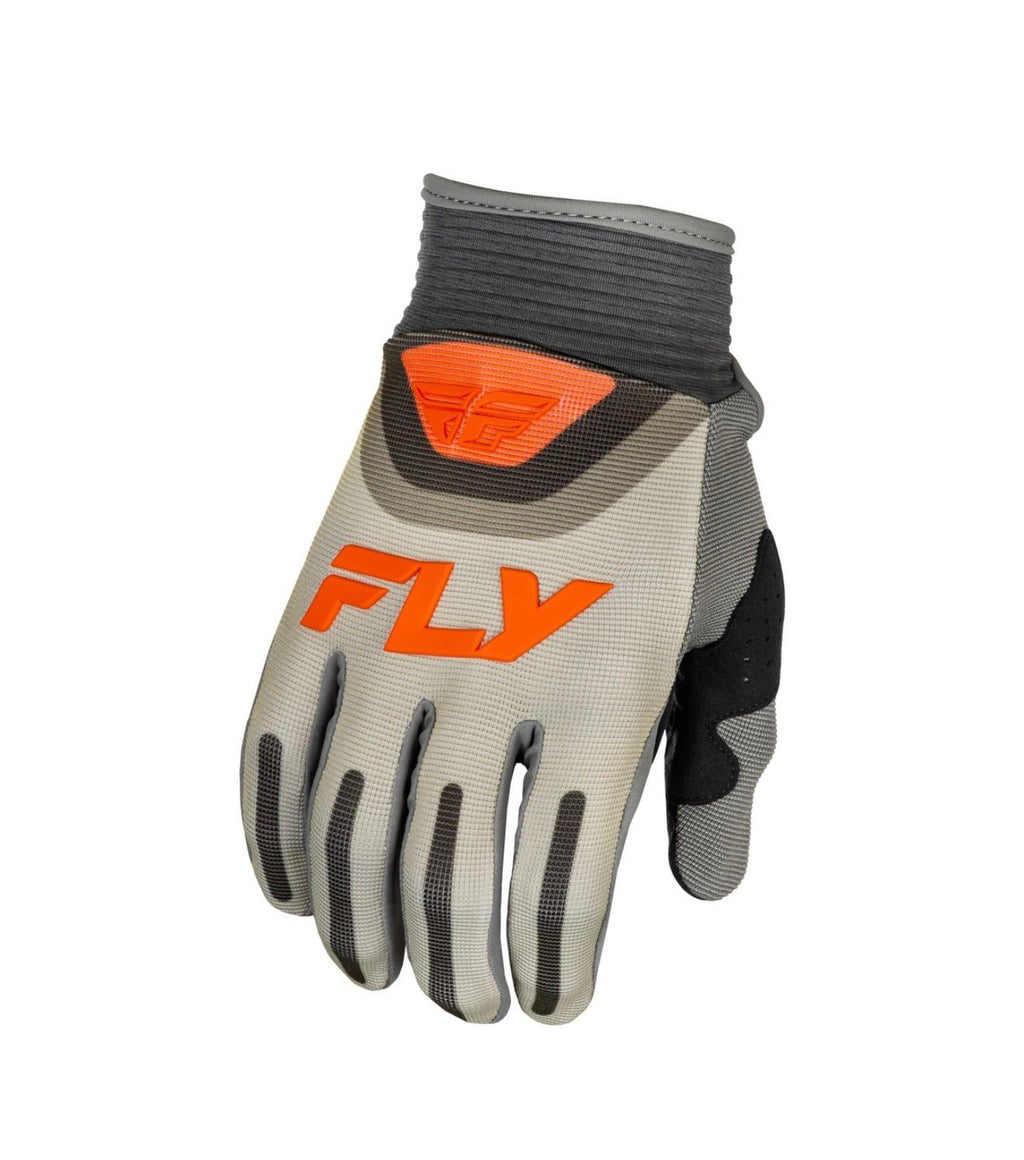 Fly Racing F-16 Gloves Grey/Orange - Size Medium