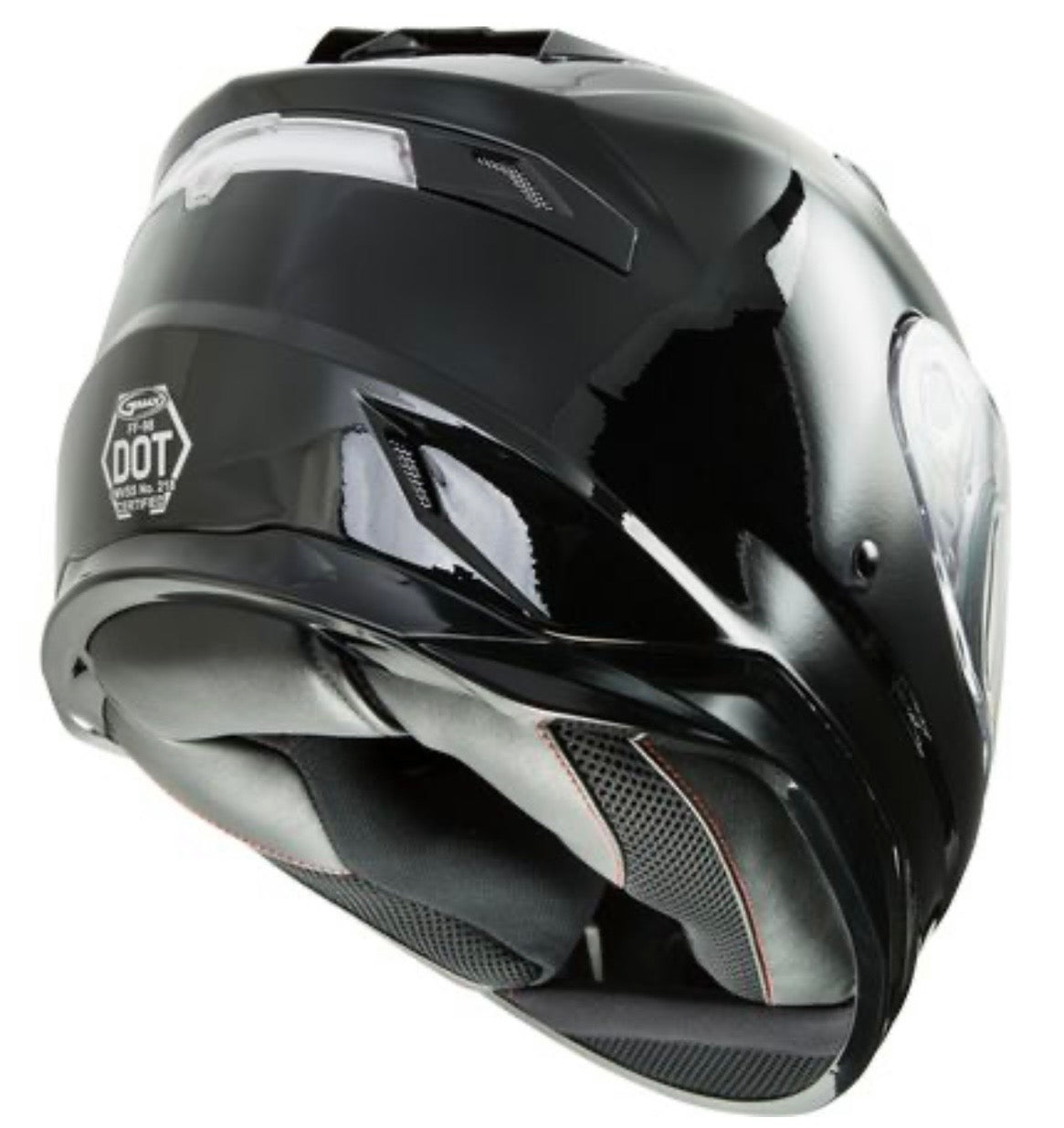 FF-98 FULL FACE MOTO FLAT BLACK