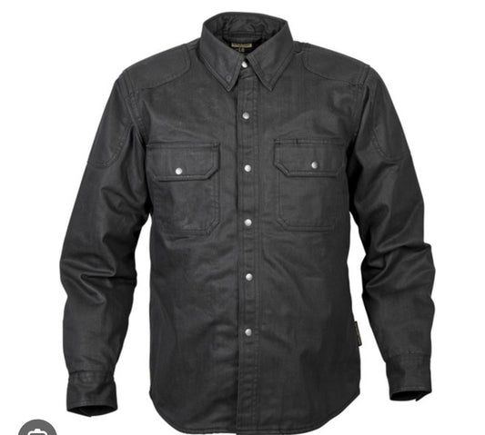 Scorpion Covert Waxed Riding Shirt Size Large