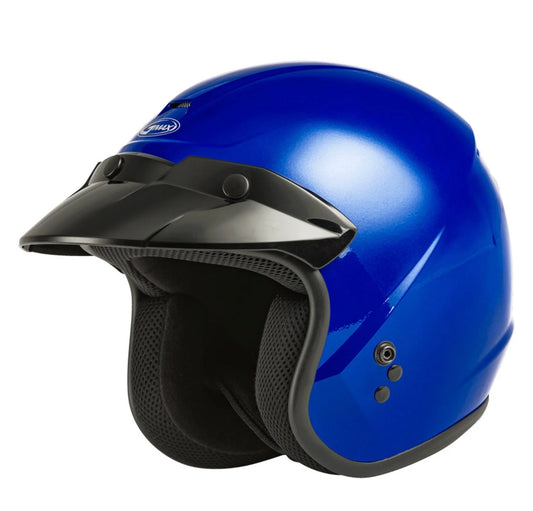 OF-2 OPEN - FACE HELMET BLUE SIZE XS