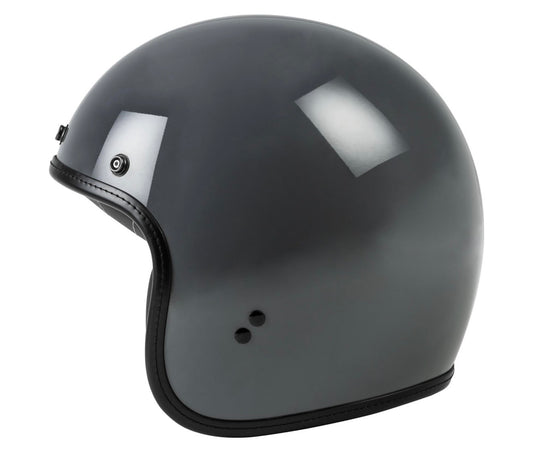 .38 RETRO HELMET GREY LARGE