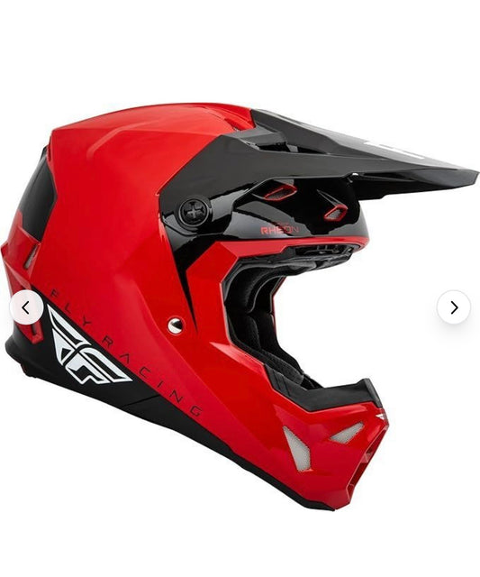 Fly Racing Formula CP Slant Helmet Red/Black/White