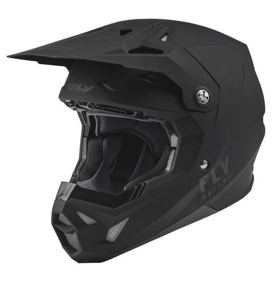 FLY Racing Formula CP Solid Helmet Matte Black – Small