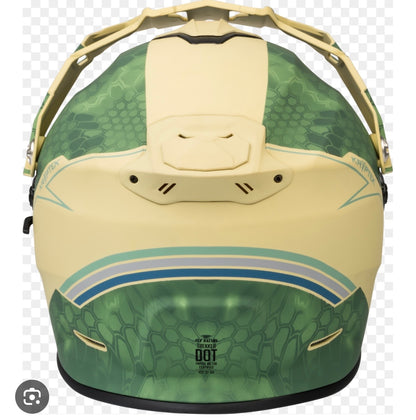 Fly Racing Trekker Kryptek Conceal Helmet Matte Tan/Sage/Black – Large