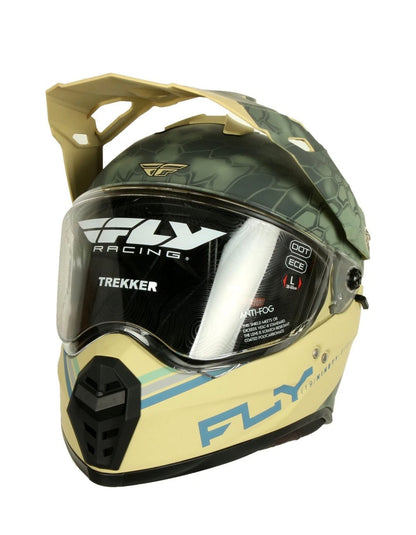 Fly Racing Trekker Kryptek Conceal Helmet Matte Tan/Sage/Black – Large