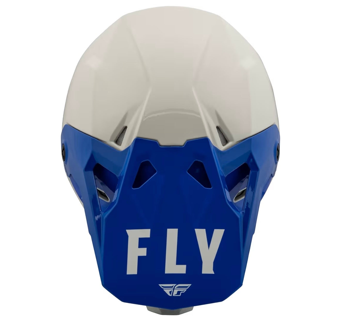 FLY Racing Formula CP Slant Helmet Grey/Blue