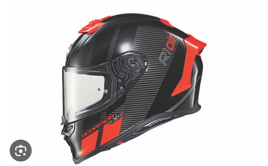 Scorpion EXO-R1 Air Corpus Black/Neon Red – XL