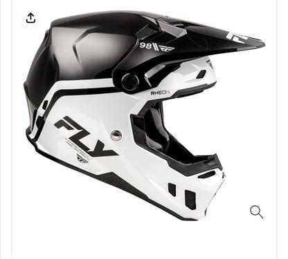 FLY Racing Formula CP Objective Helmet Black/White
