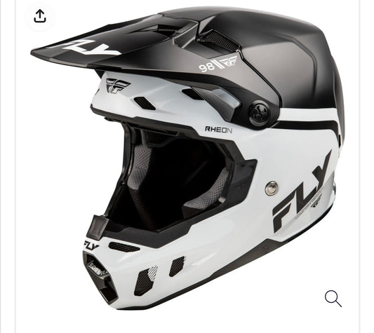FLY Racing Formula CP Objective Helmet Black/White