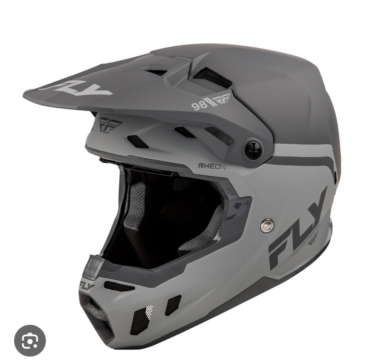 FLY Racing Formula CC Objective Helmet Matte Black/Grey