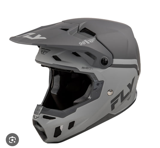 FLY Racing Formula CC Objective Helmet Matte Black/Grey