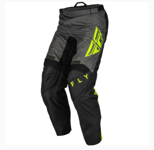 Fly Racing F-16 Pants Grey/Black/Hi-Vis – Size 28