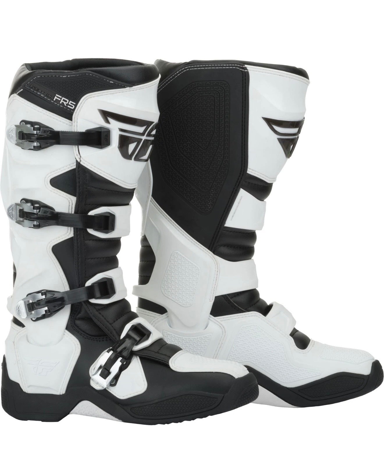 FR5 Boots White Size 7 – Durable Off-Road Riding Boots