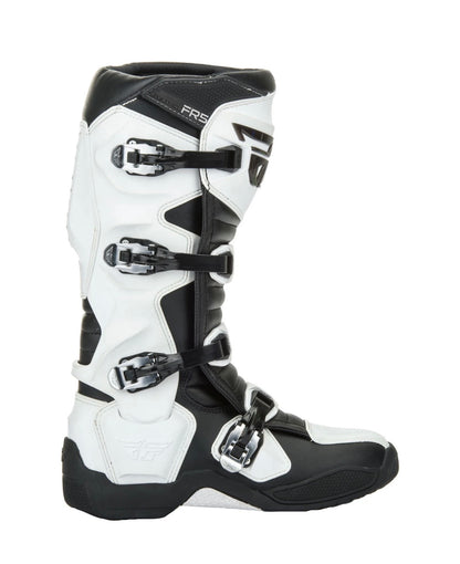 FR5 Boots White Size 7 – Durable Off-Road Riding Boots