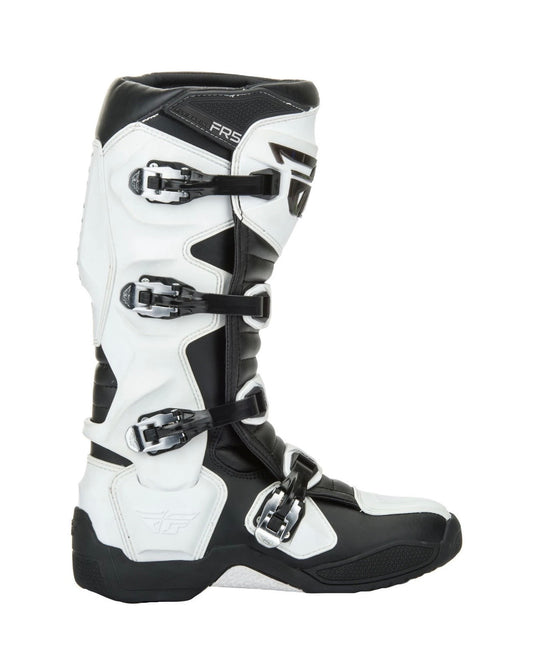 FR5 Boots White Size 7 – Durable Off-Road Riding Boots