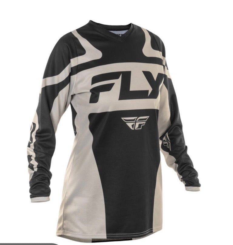 Women’s F-16 Performance Jersey Black/White – Size Large