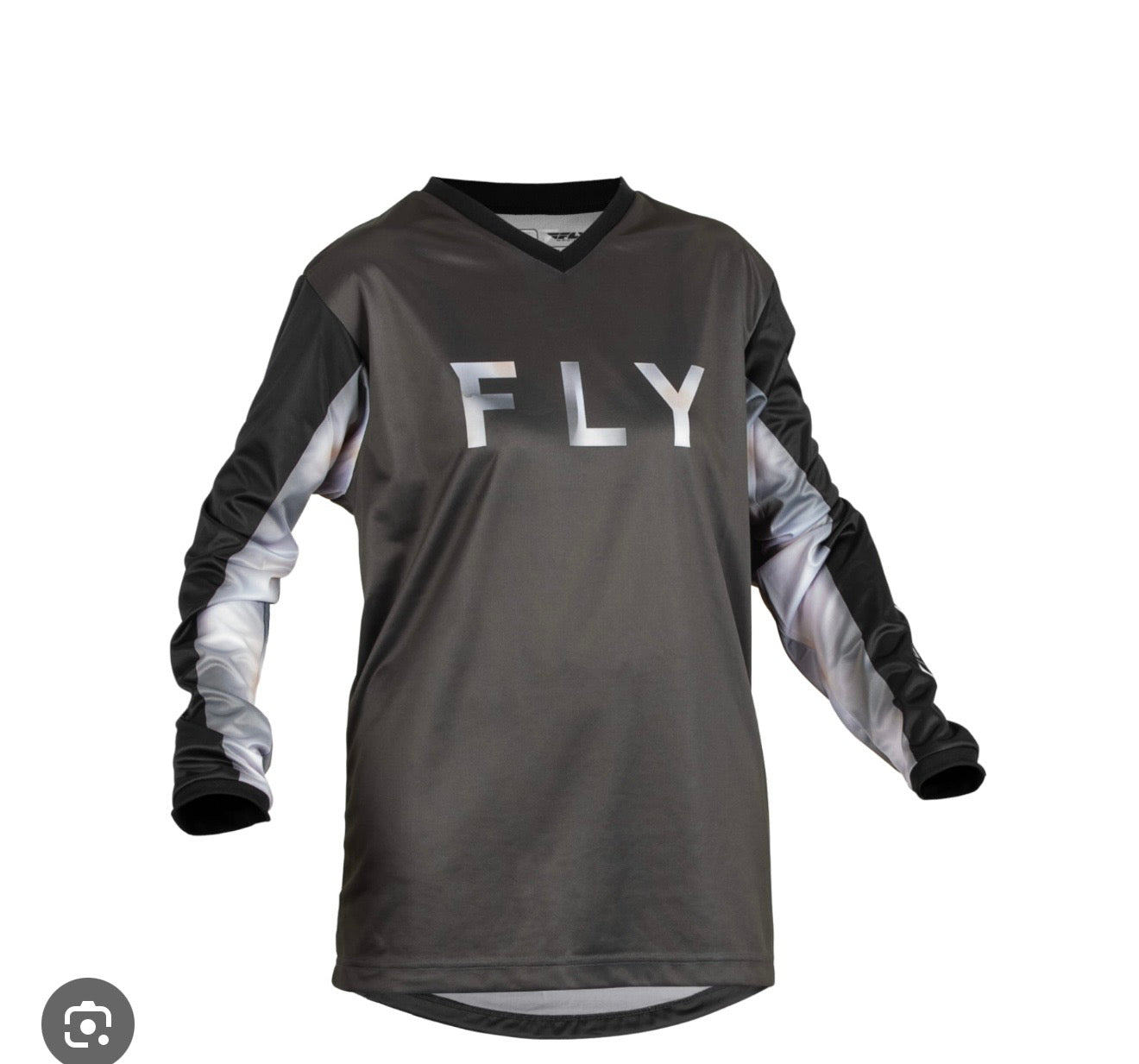 Women’s F-16 Performance Jersey Black/Grey – Size Large
