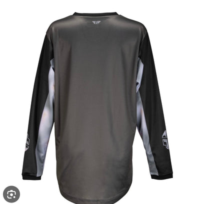 Women’s F-16 Performance Jersey Black/Grey – Size Large