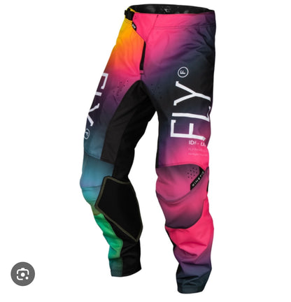 Youth Kinetic Prodigy Jersey & Pants Set Fuchsia/Election Blue/Hi-Vis – Jersey YL / Pants Size 24