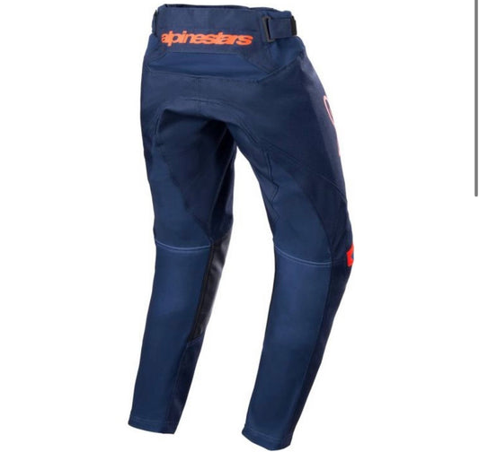 Youth Racer Narin Pants Night Navy/Hot Orange – Size 24