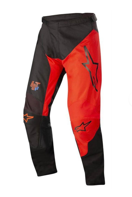 Alpinestars Racer Supermatic Pants Black/Bright Red SIZE 40