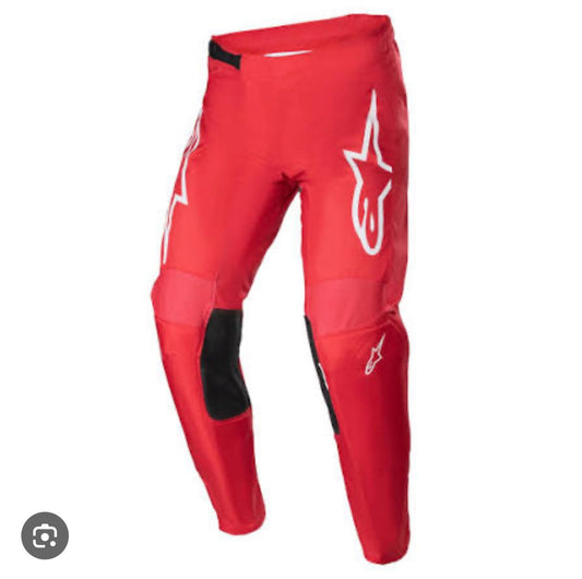 Fluid Narin Pants Mars Red/White – Size 30