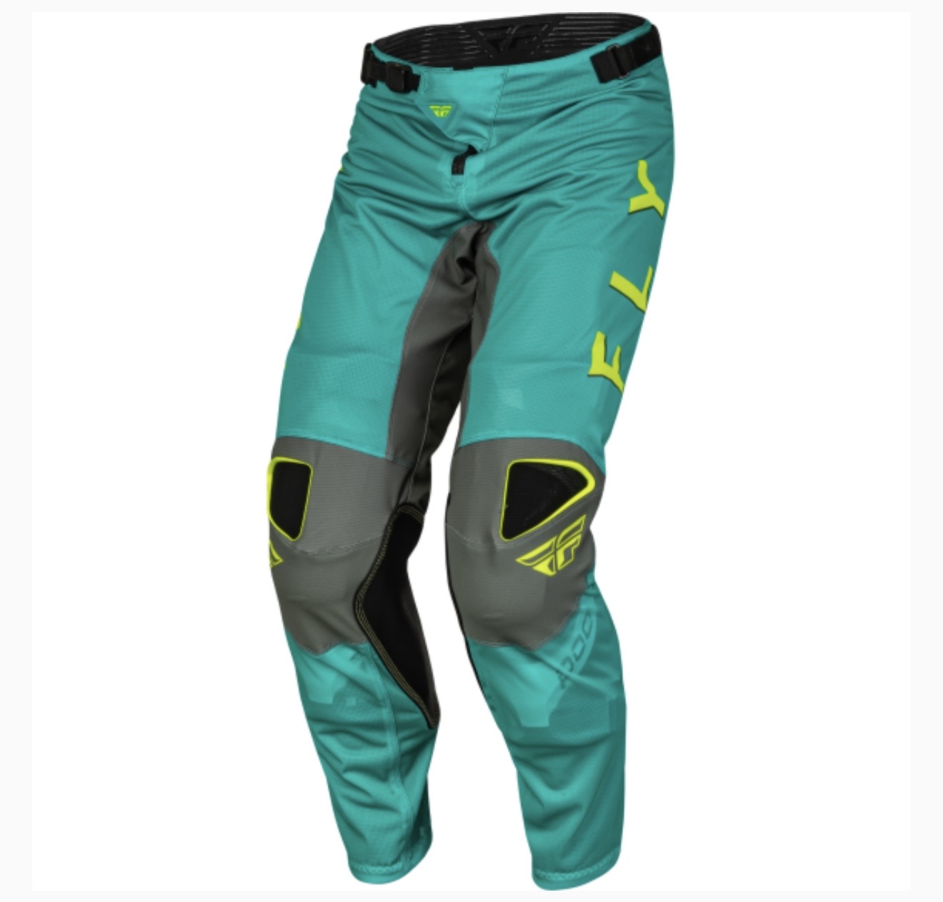 Kinetic Mesh Kore Pants Hi-Vis/Teal/Grey – Size 32