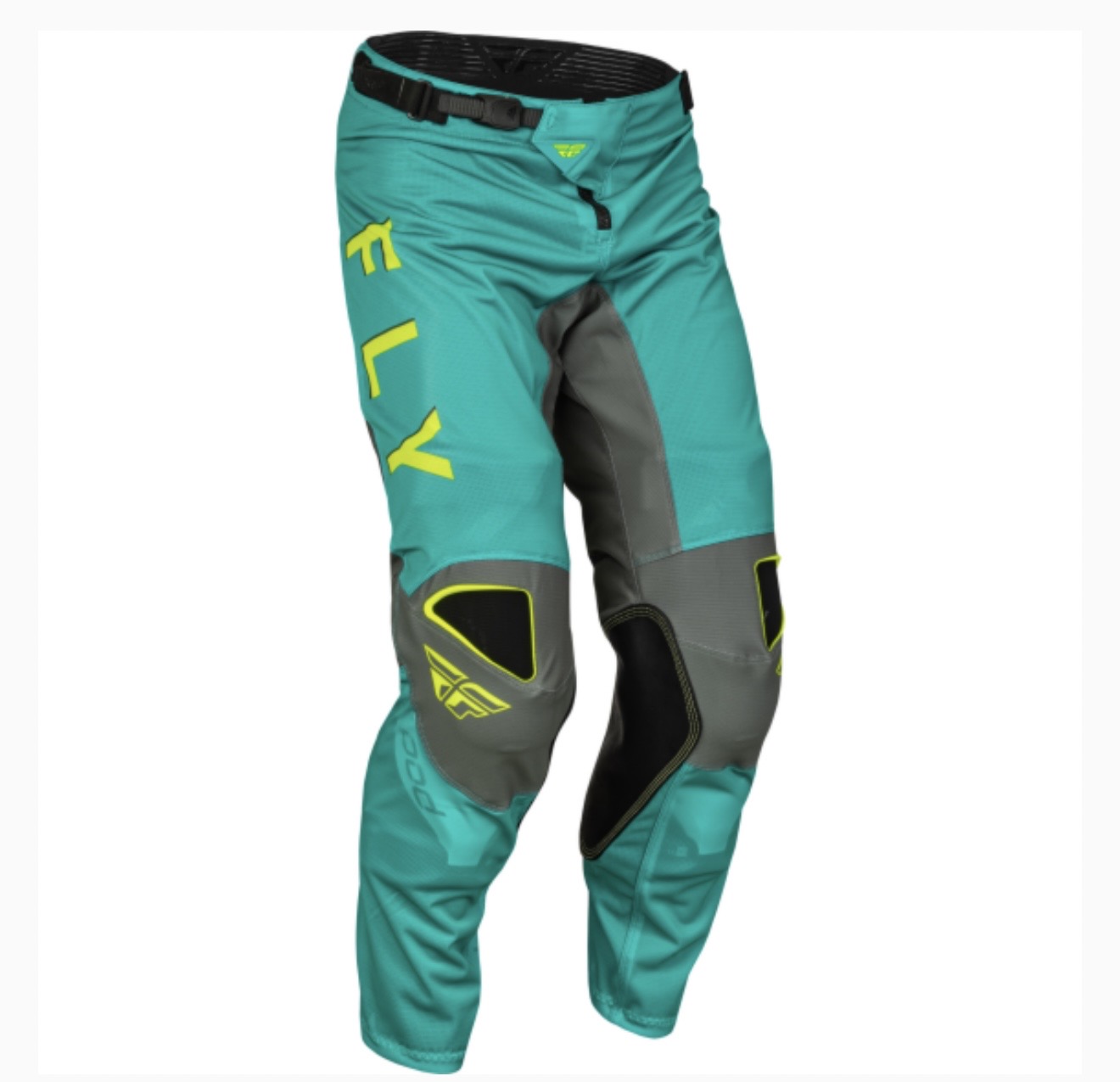 Kinetic Mesh Kore Pants Hi-Vis/Teal/Grey – Size 32