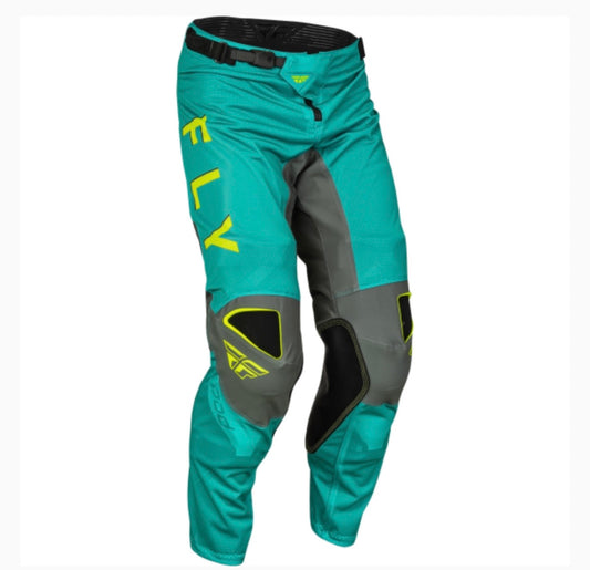 Kinetic Mesh Kore Pants Hi-Vis/Teal/Grey – Size 32