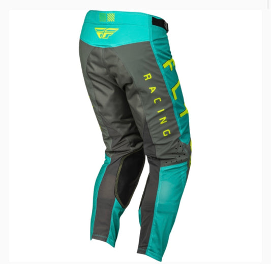 Kinetic Mesh Kore Pants Hi-Vis/Teal/Grey – Size 32
