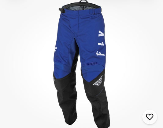 Youth Racing Pants Blue/Grey/Black – Size 18
