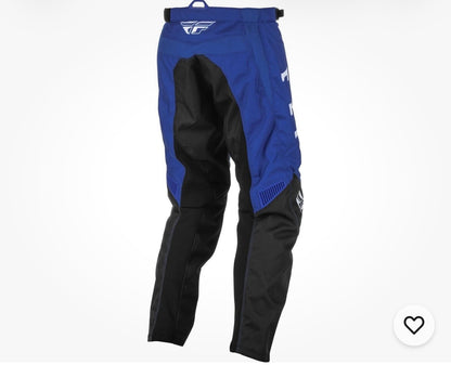 Youth Racing Pants Blue/Grey/Black – Size 18
