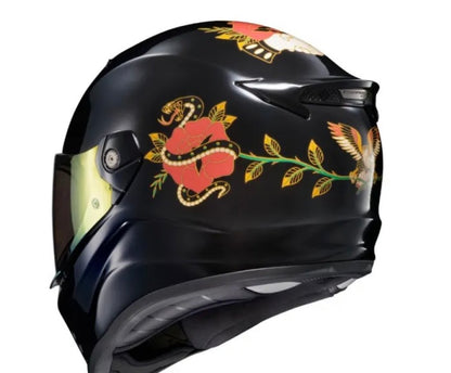 Covert FX ECE/DOT Helmet Black The Litas – Size Small