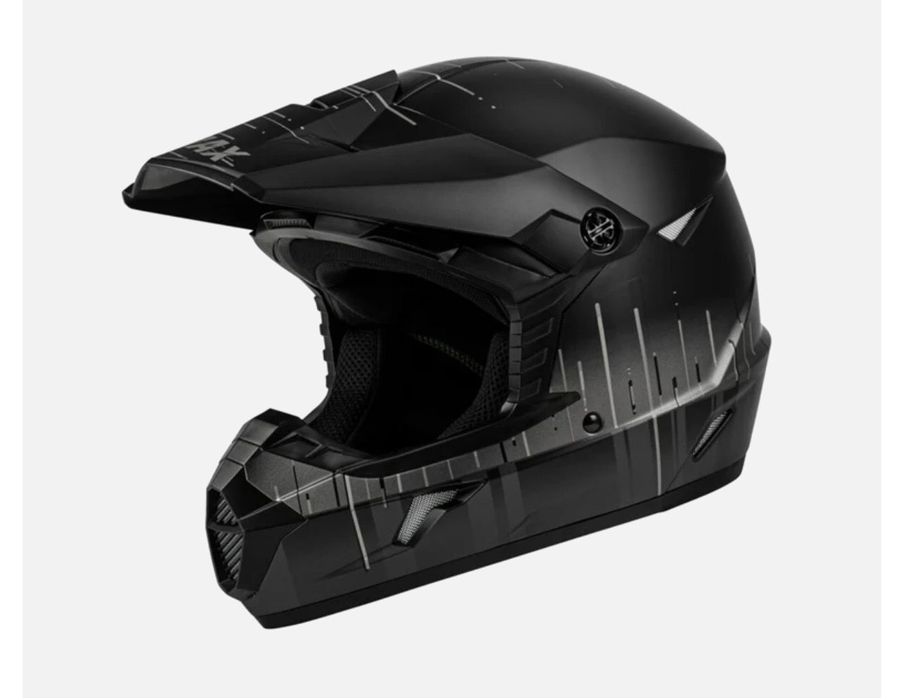 MX-46 Off-Road Frequency Helmet Matte Black/Grey – Size Small
