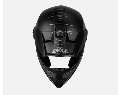 MX-46 Off-Road Frequency Helmet Matte Black/Grey – Size Small