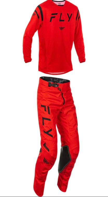 Kinetic Center Red/Black Jersey & Pants Set – Jersey Size 2XL / Pants Size 42